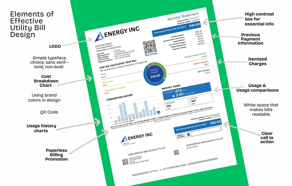 Utility Bill Design